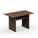 Consolle allungabile tavolo legno scuro scrivania 120x35-70cm Oplà Saldi