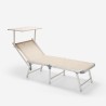 2er Set Sonnenliegen Strandliegen Liegestühle aus Aluminium Gabicce Gold Katalog