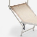 2er Set Sonnenliegen Strandliegen Liegestühle aus Aluminium Gabicce Gold Preis