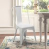 sedie industrial metallo e acciaio per cucina e bar steel one Caratteristiche