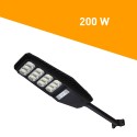 Lampione stradale da 200W solare con sensore e telecomando Solis L Vendita