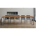 Eingangskonsole Tisch ausziehbar 90x40-300cm Holz Metall Tecno Fir Rabatte