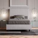 Letto piazza e mezza 120x200 francese contenitore similpelle Focus P1 Prezzo
