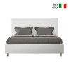 Letto matrimoniale 160x200 contenitore moderno similpelle Focus M1 Scelta