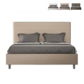 Letto matrimoniale 170x200 contenitore similpelle moderno Focus M3 Promozione