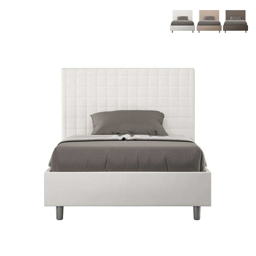 Lit double français 140x200 avec rangement design moderne Sunny F Promotion Lit double français 140x200 avec rangement design moderne Sunny F Promotion