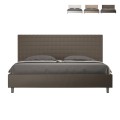 Lit double grand format 180x200 design avec coffre Sunny K Promotion